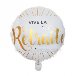 Ballon alu Retraite 45 cm