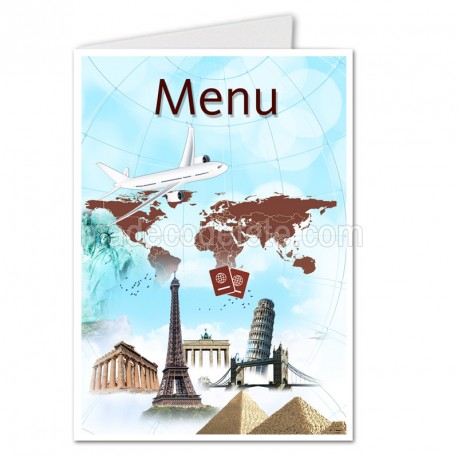 menu voyages monde et pays