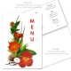 menu mariage fleur d'hibiscus