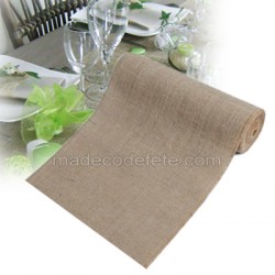 Chemin de table jute