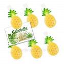 Porte-noms ananas et cartons GRATUITS x 6