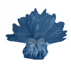 50 tulles dragées bleu marine