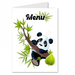 Menu thème panda