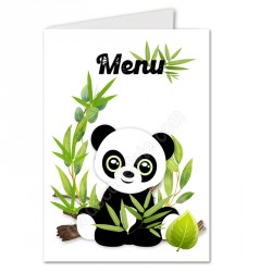 Menu petit panda