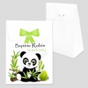 Boîte dragées panda assis