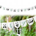 Guirlande decor panda 3 m