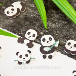 Décos de table thème panda