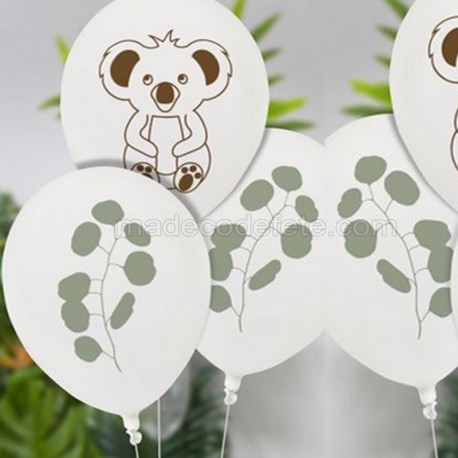 Ballons motifs koala x 8