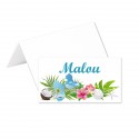 24 marque-place carte Guadeloupe