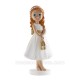 Figurine fillette pieds nus