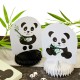 Centre table panda (lot de 2)