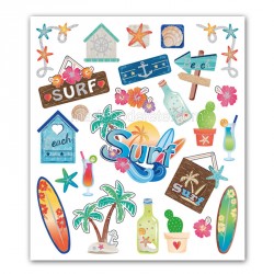 Stickers hawai surf