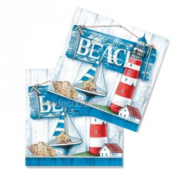 Serviettes Mer et Phare (lot de 20)