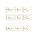 Stickers timbres "Love"