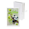 Urne panda sur branche