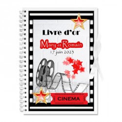 Livre d'or cinéma pellicule