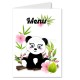 Menu petite panda