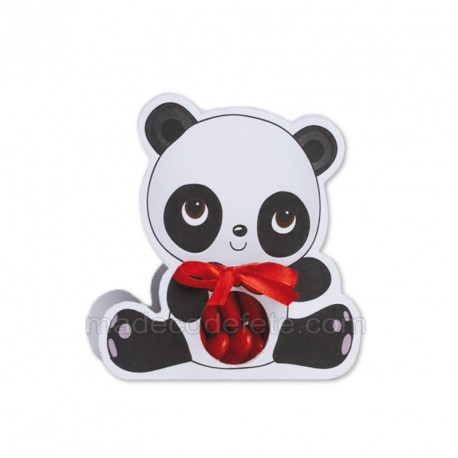 Porte-dragées forme panda