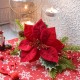 Centre de table fleur de Noël