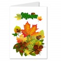 Menu feuilles d'automne