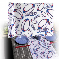 Chemin de table sport rugby