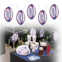 Guirlande 5 mètres sport rugby
