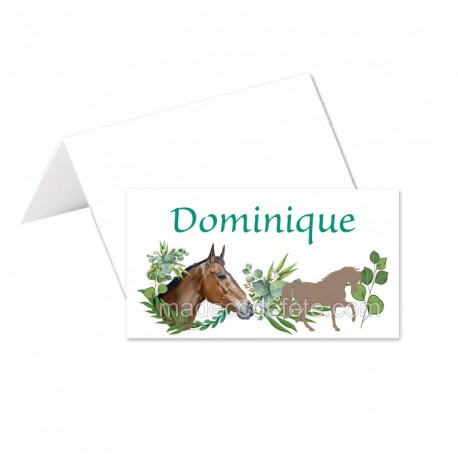 Porte-noms cheval (lot de 24)