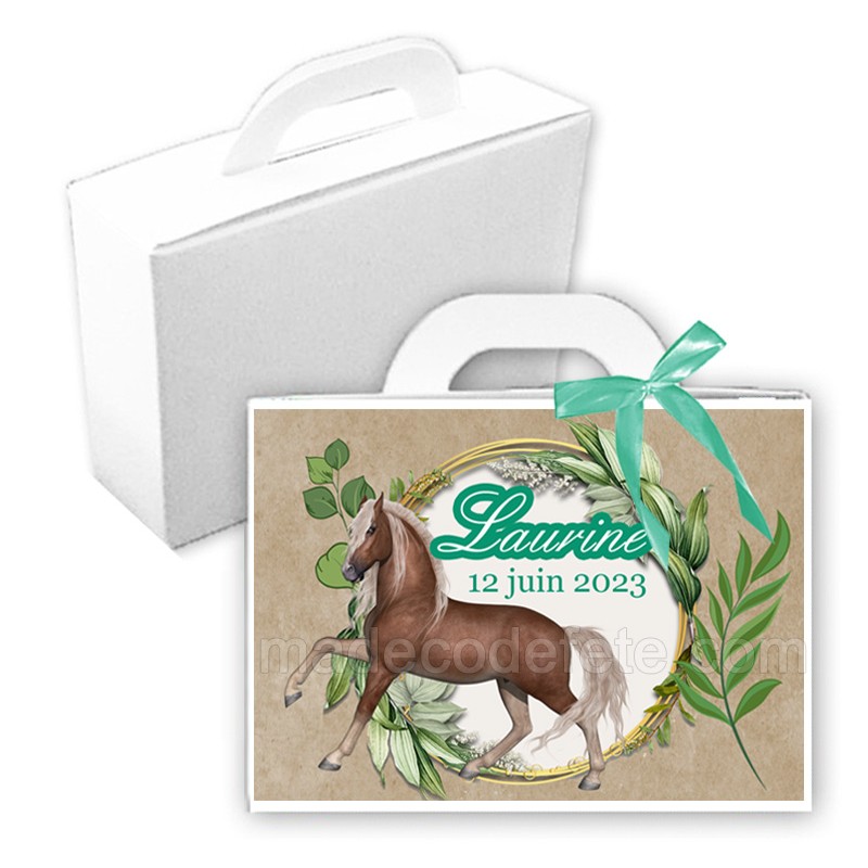 Sachet cadeau Cheval - Lot de 8 – La Boite à Dragées