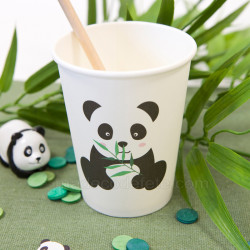 Gobelets panda (lot de 6)