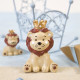 Figurine baptême petit lion