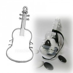 Contenants dragées musique guitare