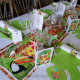 Menu déco table thème toucan