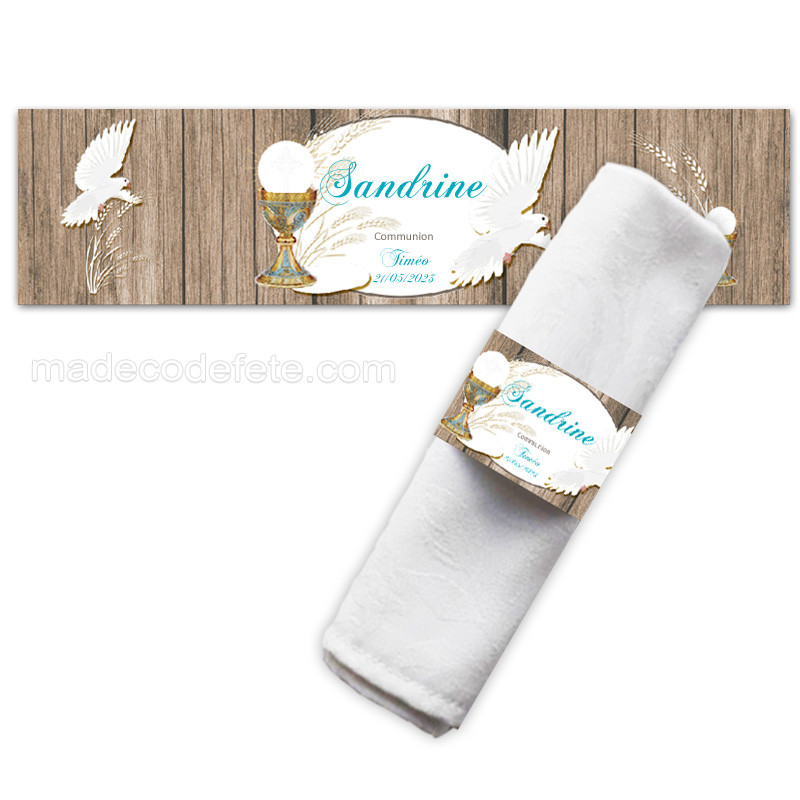 Miss Lovely Serviettes De Communion Pour Confirmation, Motif