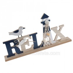 Mouette déco bois