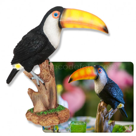 Grand toucan déco