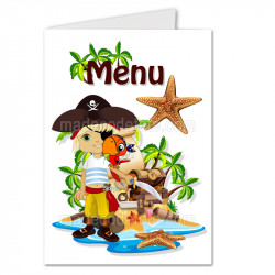 Menu bapteme petit pirate