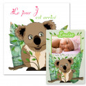 Faire-part naissance petit(e) koala