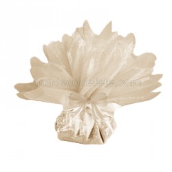 10 tulles dragées ivoire