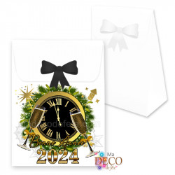 Boîte bonne année 2024 couronne