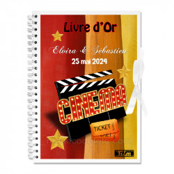 Livre d'or thème cinéma