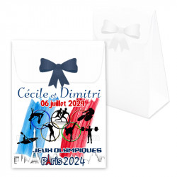 Boîte dragées JO Paris 2024