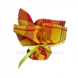 Ballotin dragées madras jaune