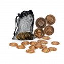 Sachet 30 pièces d'or pirate