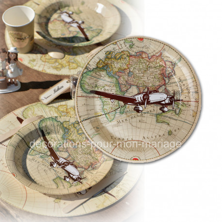 Assiettes voyage x 10