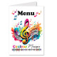 Menu couleur musique