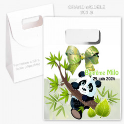 Boite 200 g à chocolats panda branche