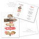 Menu panneau pancartes vierge ou personnalisé