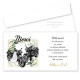 Carton de remerciement mariage moto