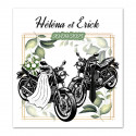 Faire-part mariage moto