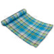 Chemin de table madras bleu